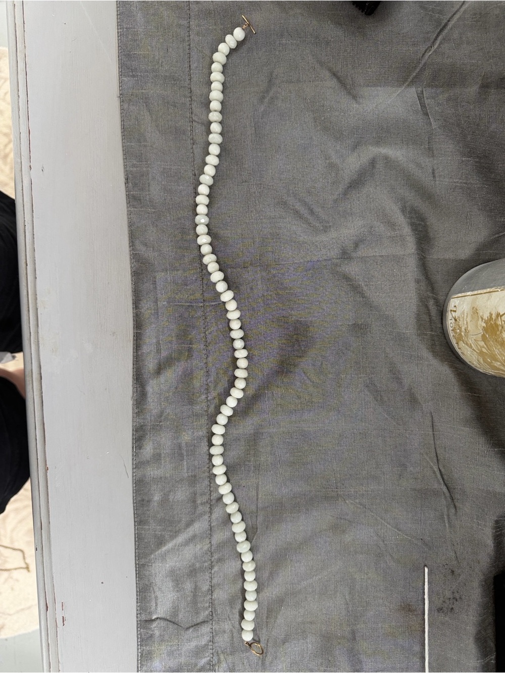 White Beaded Bracelet – Classic Women’s Jewelry
